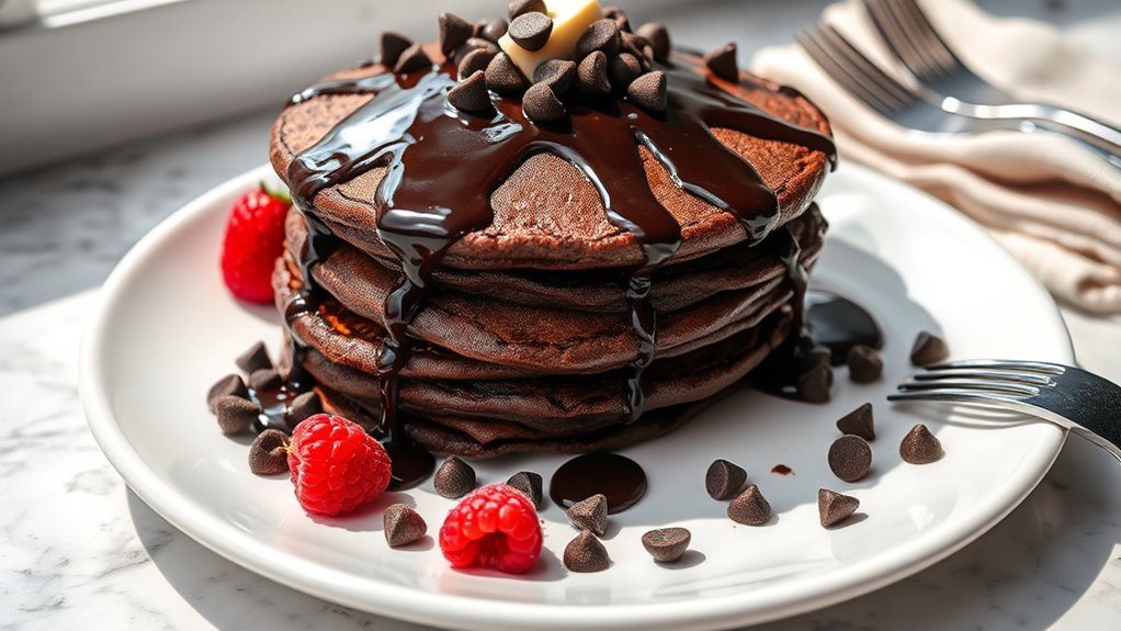 chocolate protein pancake recipe