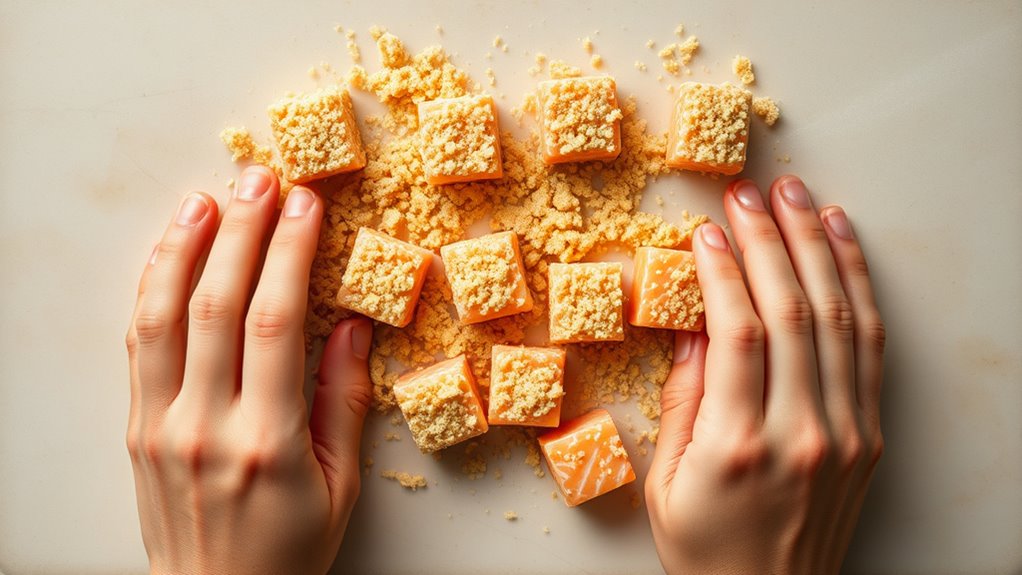 coat salmon with panko