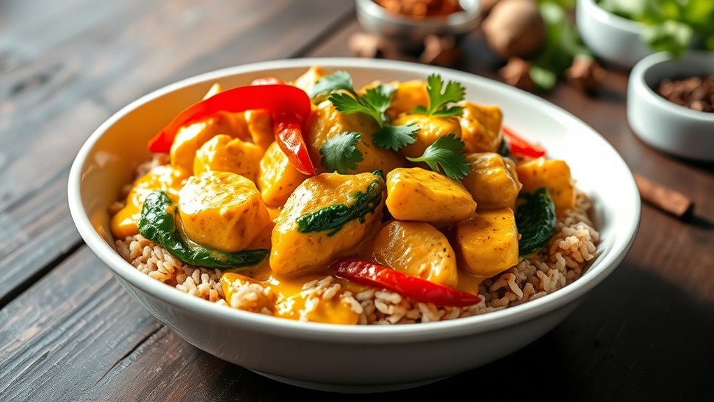 coconut curry chicken recipe