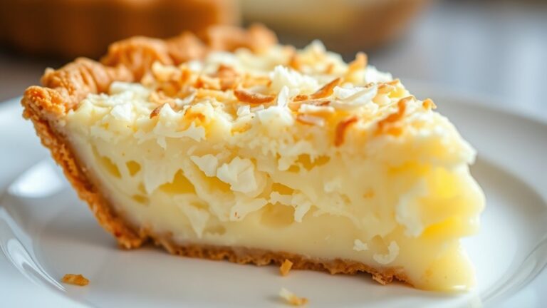 coconut pie baking instructions