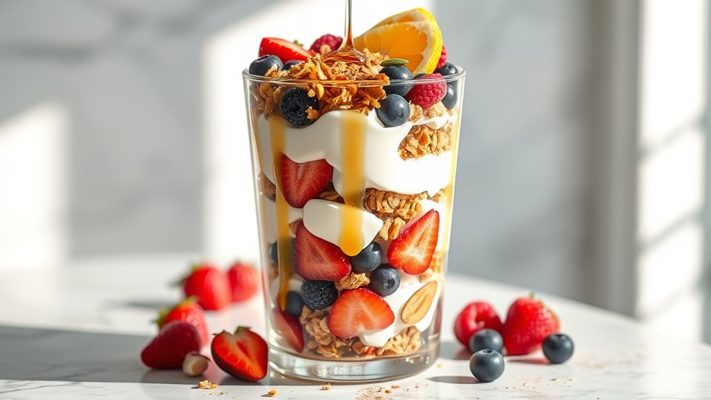 collagen boosting yogurt parfait recipe