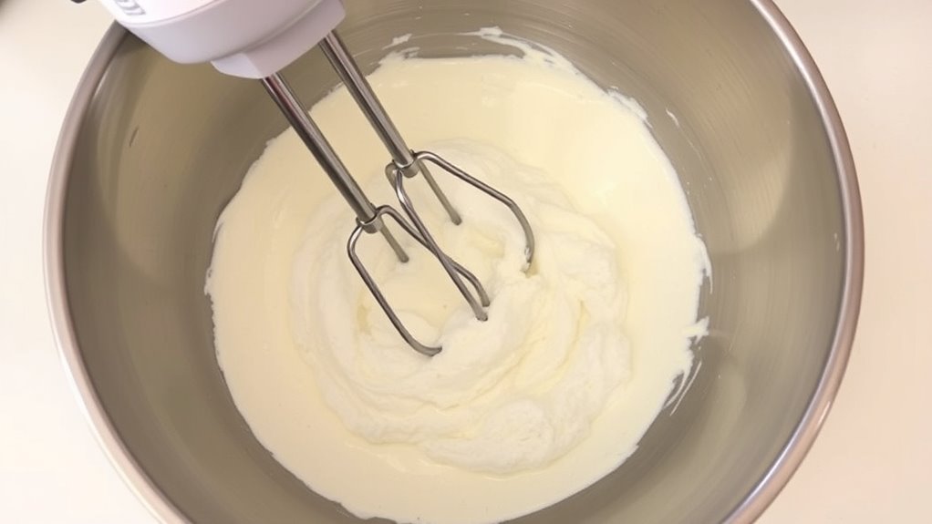 combine cream cheese mixture