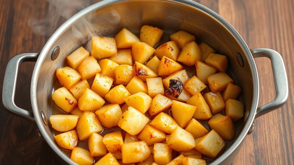 cook apples until tender