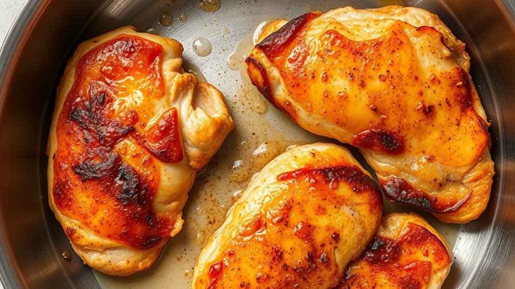 cook chicken until done