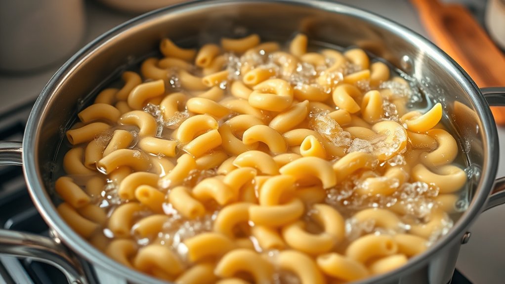 cook macaroni until tender