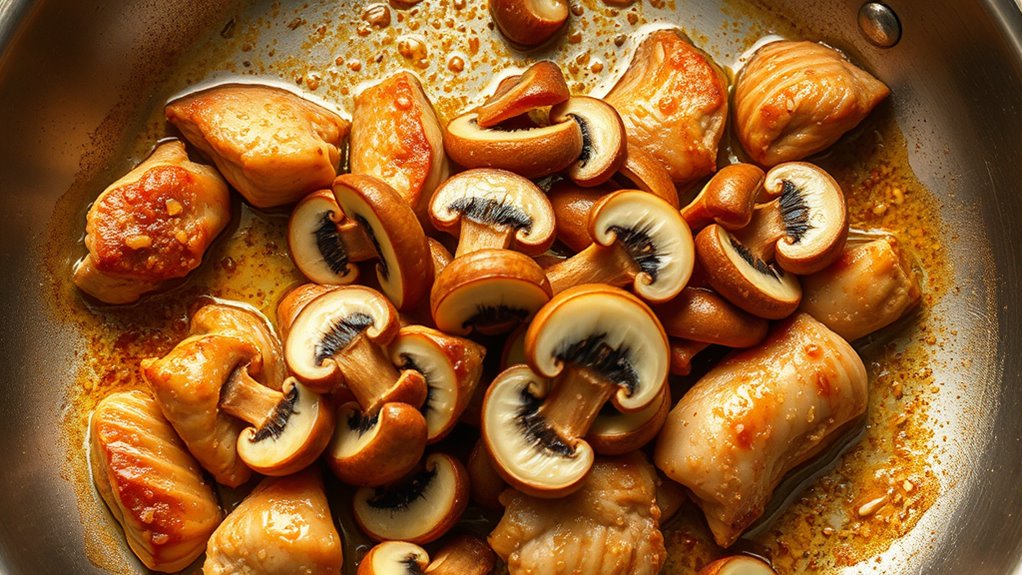 cook mushrooms thoroughly now