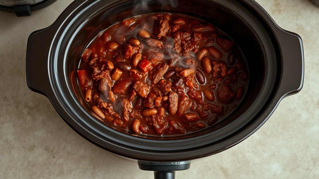 cover pot and simmer