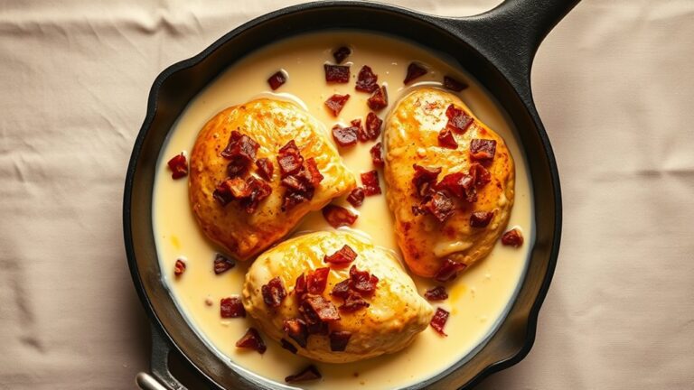 creamy bacon chicken dish