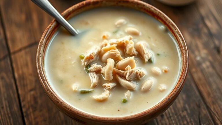 creamy chicken chili recipe