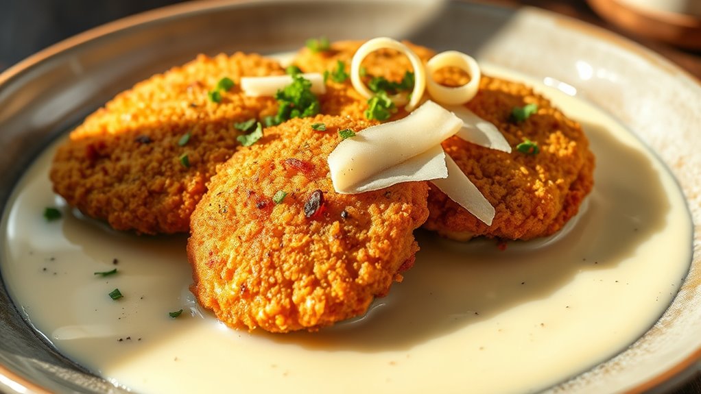 creamy parmesan chicken cutlets