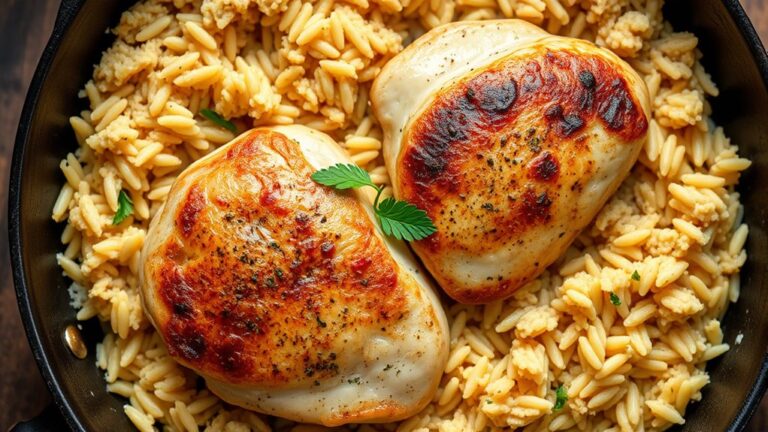 creamy parmesan chicken rice