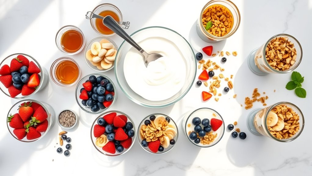 create your own parfait