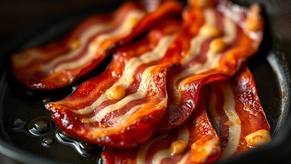 crisp bacon cooking process