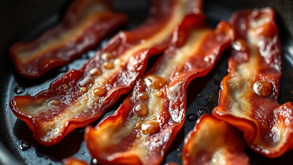 crispy bacon cooking required
