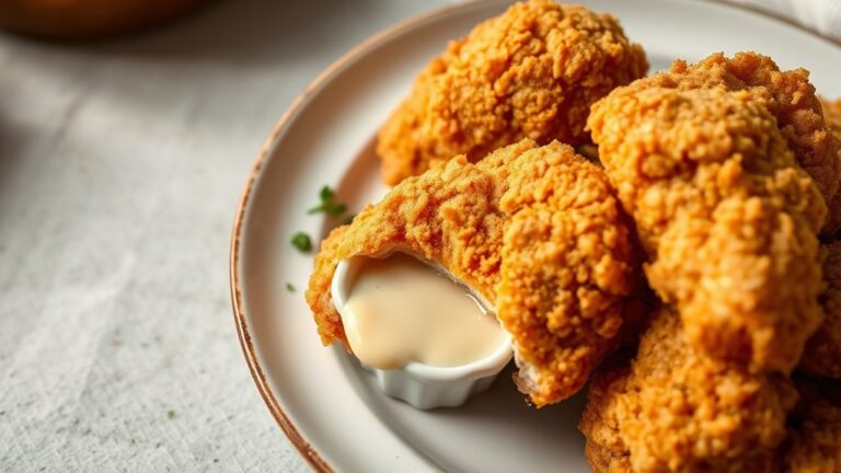 crispy breaded chicken dish