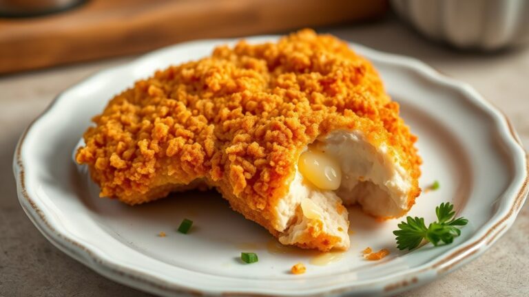 crispy cheddar chicken recipe