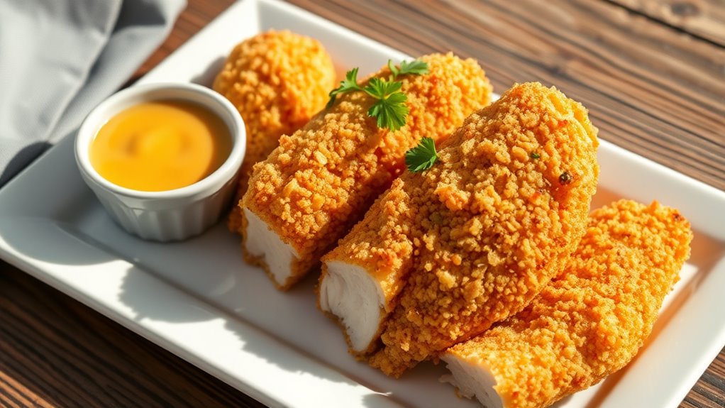 crispy chicken tenders recipe