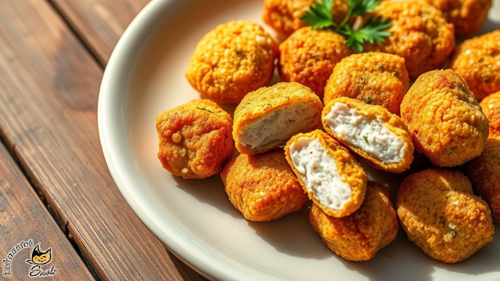 crispy golden chicken bites