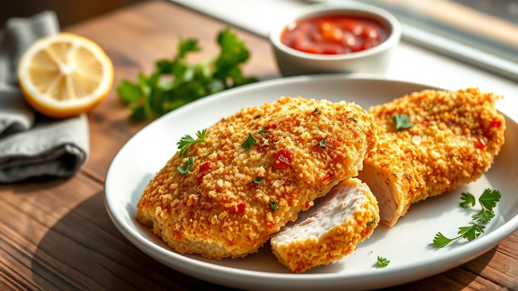 crispy parmesan chicken recipe