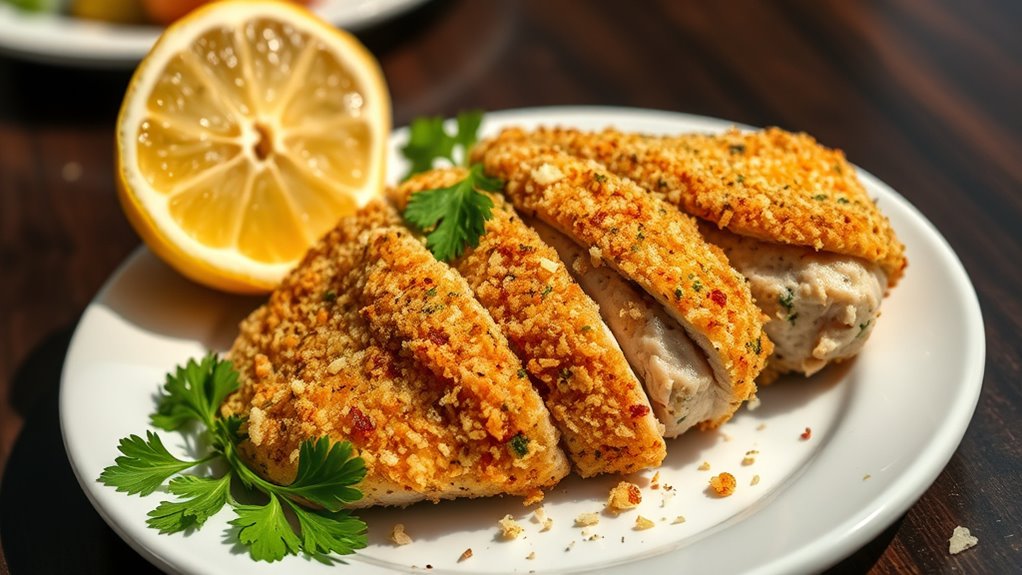 crispy parmesan chicken recipe