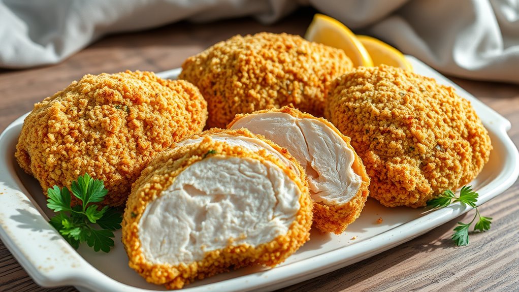 crispy ranch flavored baked chicken