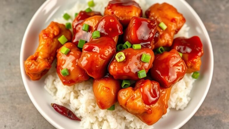 crispy sweet spicy chicken