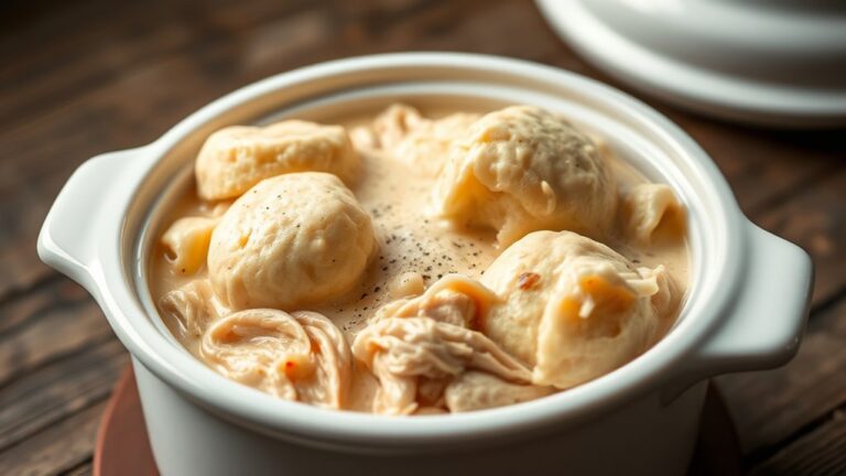 crockpot chicken and dumplings