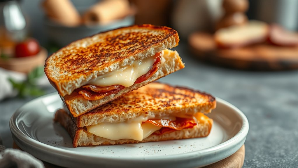 cut sandwich diagonally now