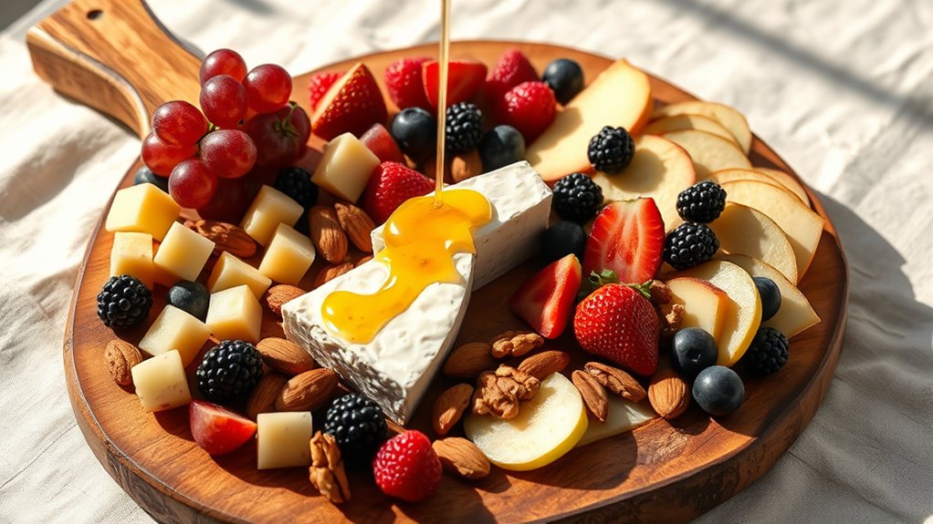delicious assorted snack platter