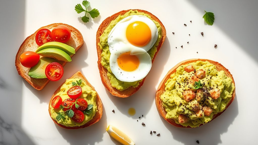 delicious avocado toast ideas