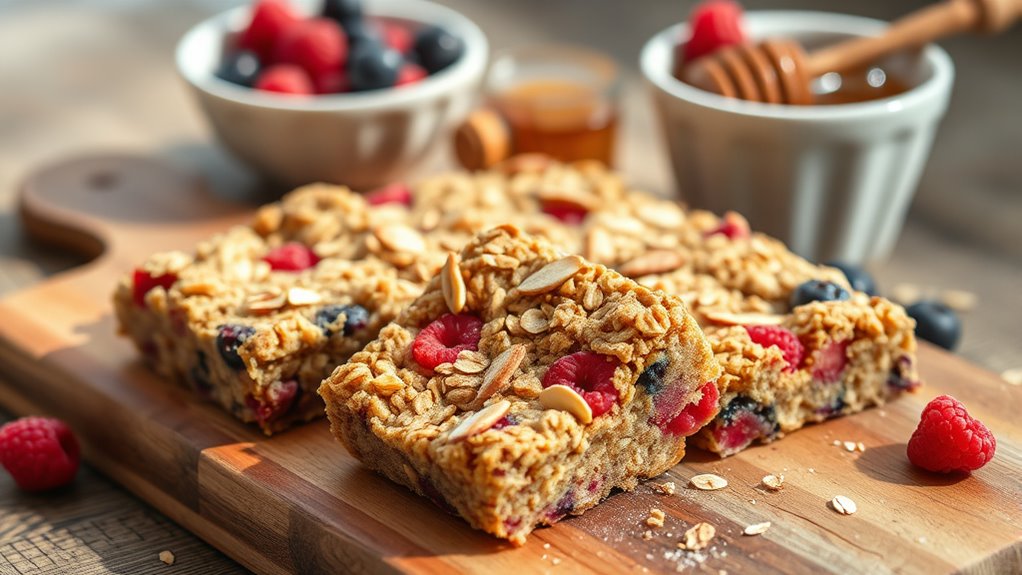 delicious baked oatmeal squares