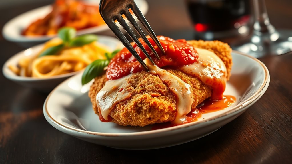delicious breaded chicken dish