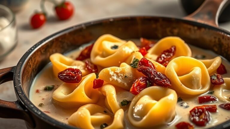 delicious chicken tortellini dish