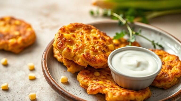 delicious corn fritters recipe