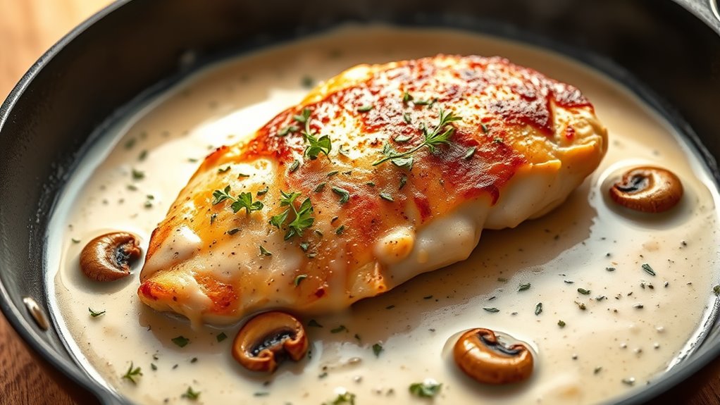 delicious creamy chicken dish