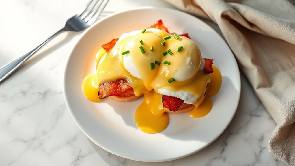 delicious gourmet egg dish