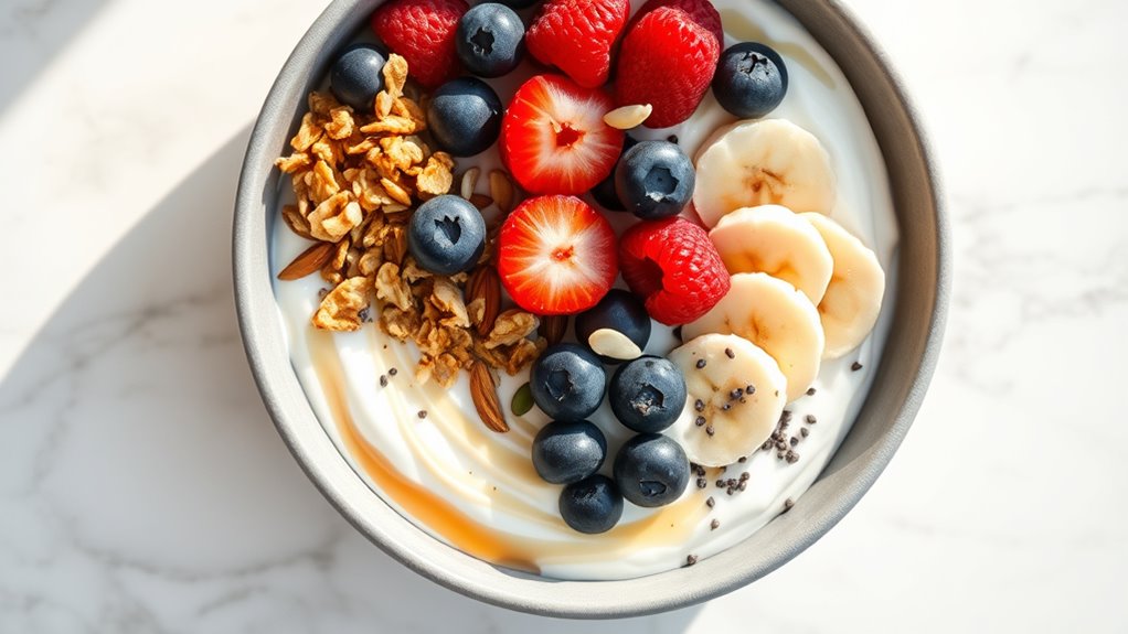delicious nutritious yogurt bowls