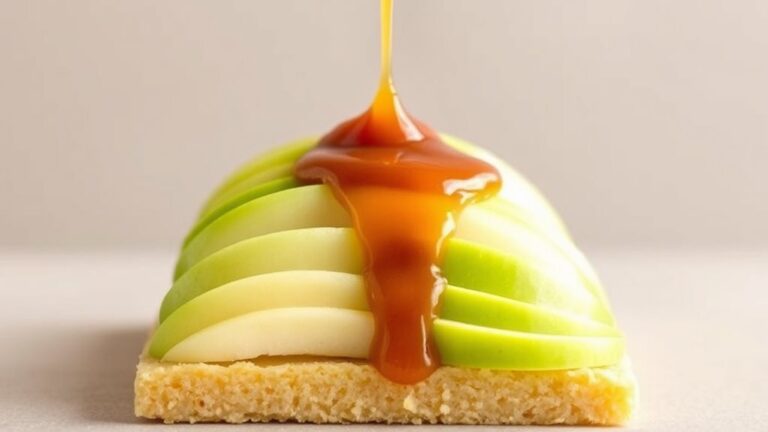 delicious salted caramel dessert