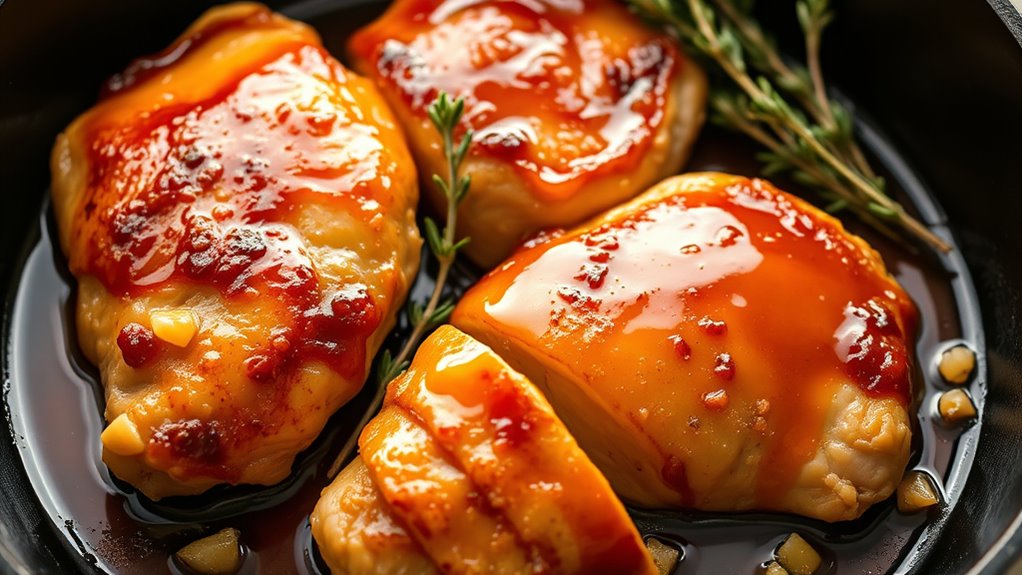 easy honey garlic chicken