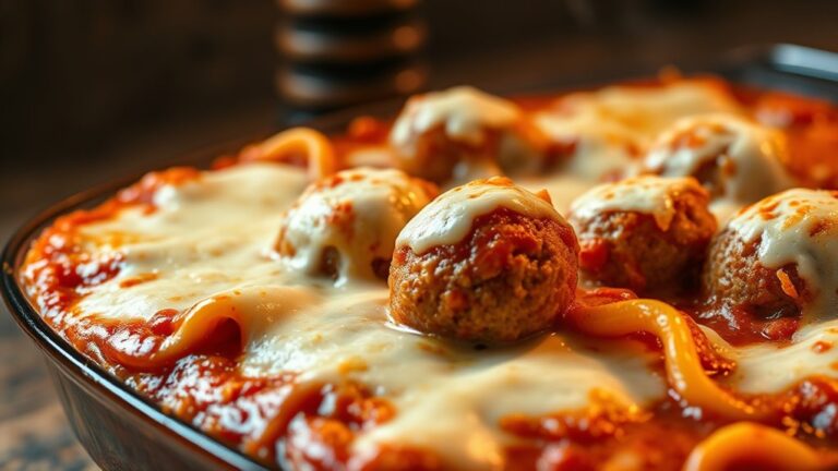 easy meatball casserole recipe