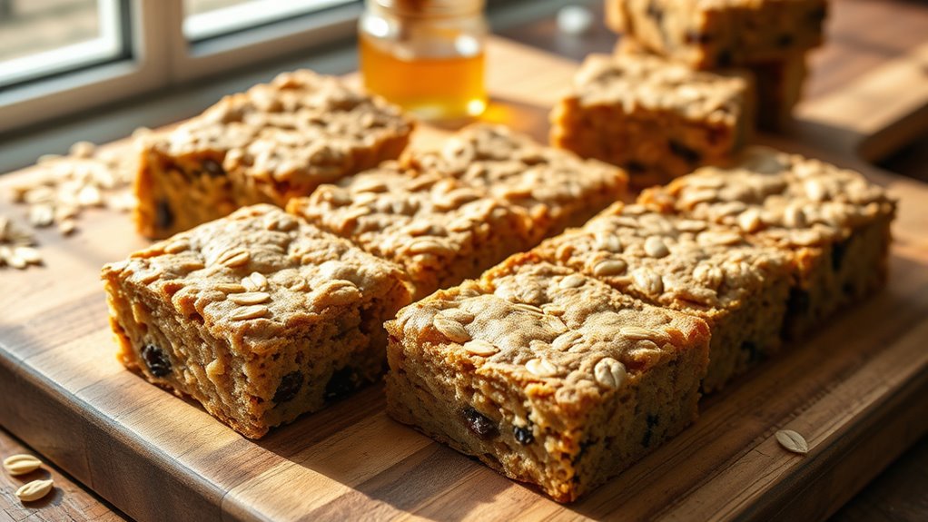 easy oatmeal cookie squares