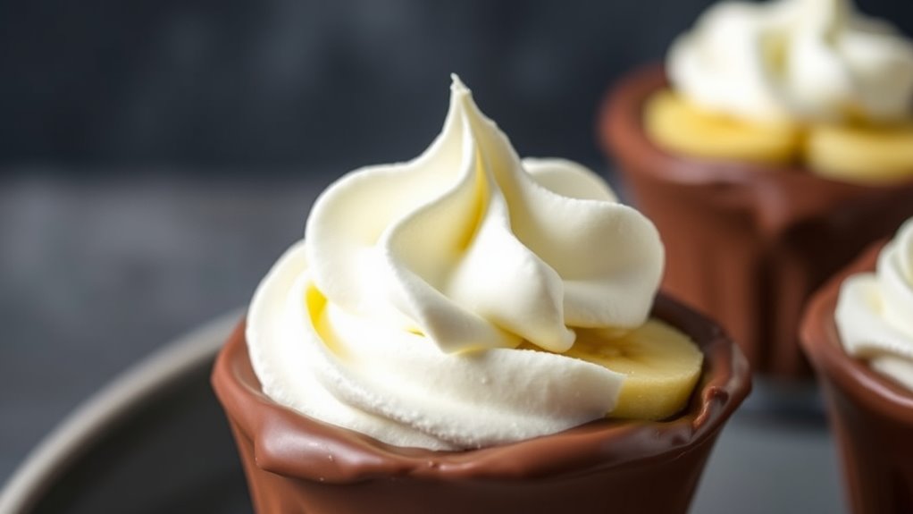 finish with whipped cream