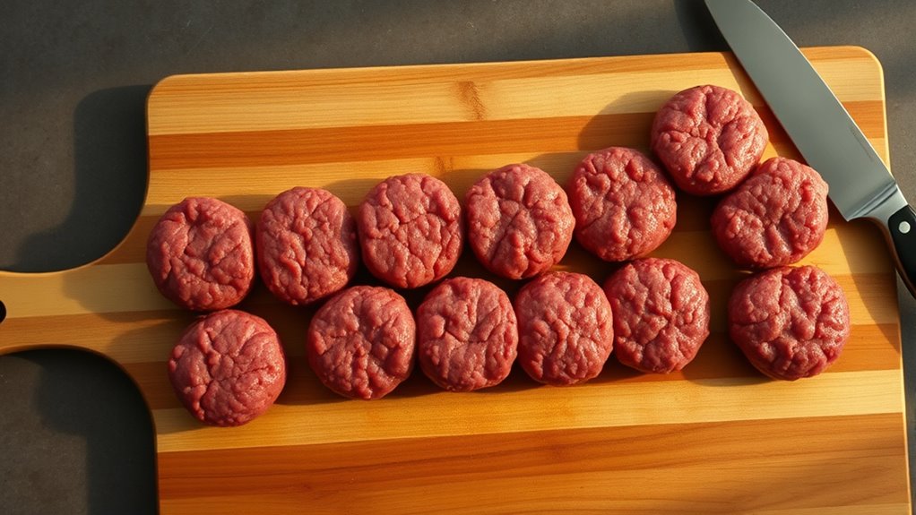 form ground beef patties