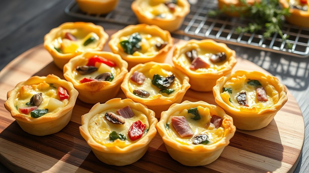freezer friendly mini quiches