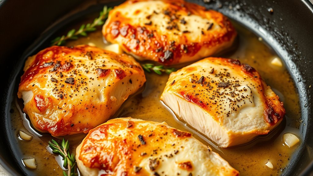 garlic butter chicken recipe