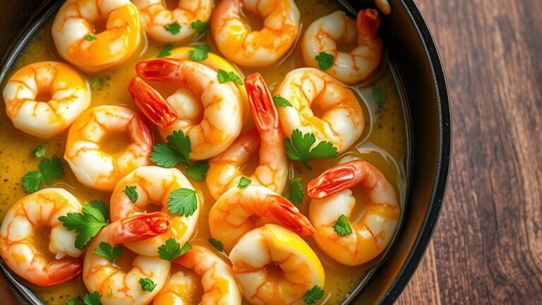 garlic butter shrimp preparation