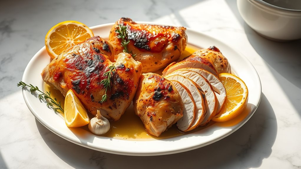 garlic lemon seasoned chicken