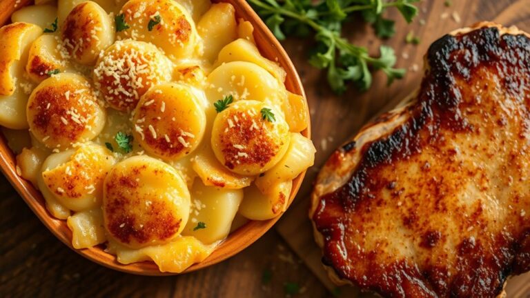 garlic parmesan pork chops