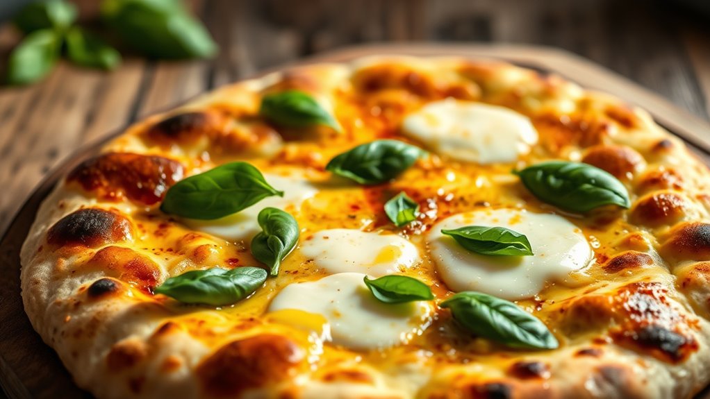 garnish with fresh basil