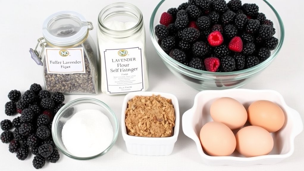 gather ingredients with care